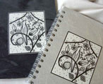 Enchanted garden sketchbooks