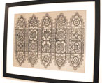 lacework framed print