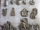 Pewter pendants