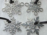 pewter snowflakes